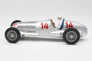 Mercedes W125 #14 Daimler-Benz AG M. von Brauchitsch 2nd Place German GP 1937 Minichamps 1:18 155373114 Metalas - nuotrauka 3 iš 6