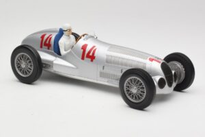 Mercedes W125 #14 Daimler-Benz AG M. von Brauchitsch 2nd Place German GP 1937 Minichamps 1:18 155373114 Metalas - nuotrauka 4 iš 6