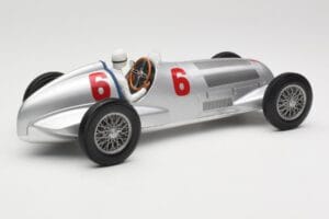 Mercedes W125 #6 Daimler-Benz AG R. Caracciola 2nd Place Eifel Race Nurburgring 1937 Minichamps 1:18 155373106 Metalas - nuotrauka 2 iš 6