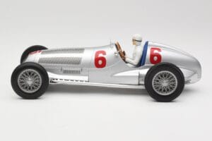 Mercedes W125 #6 Daimler-Benz AG R. Caracciola 2nd Place Eifel Race Nurburgring 1937 Minichamps 1:18 155373106 Metalas - nuotrauka 3 iš 6