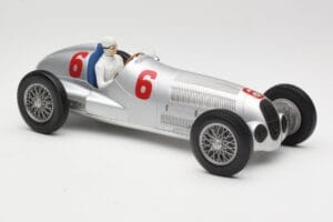 Mercedes W125 #6 Daimler-Benz AG R. Caracciola 2nd Place Eifel Race Nurburgring 1937 Minichamps 1:18 155373106 Metalas - nuotrauka 4 iš 6