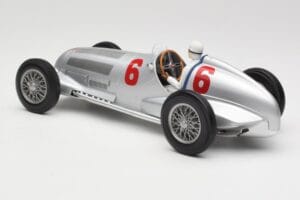 Mercedes W125 #6 Daimler-Benz AG R. Caracciola 2nd Place Eifel Race Nurburgring 1937 Minichamps 1:18 155373106 Metalas - nuotrauka 5 iš 6
