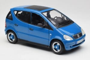 Mercedes A-Class W168 Azure Mėlynas Maisto 1:18 50311 Metalas - nuotrauka 6 iš 8