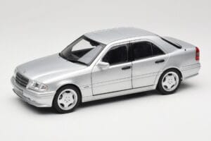 Mercedes C36 AMG W202 Silver Metallic Norev 1:18 183380 Metalas