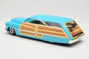 Mercury Merc Woodie Mėlynas Hot Wheels 1:18 27806 Metalas - nuotrauka 7 iš 8