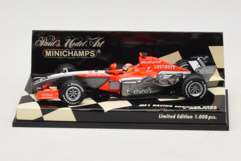 MF1 M16 #18 T. Monteiro MF1 Racing Showcar 2006 Minichamps 1:43 400060088 Metalas