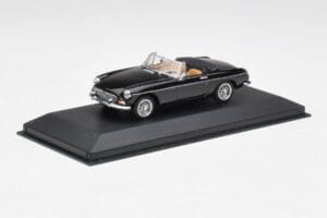 MGB Kabrioletas Juodas Minichamps 1:43 430131030 Metalas - nuotrauka 2 iš 4