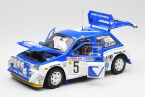 MG Metro 6R4 #5 T. Pond / R. Arthur Rally Monte Carlo 1986 Sun Star 1:18 5537 Metalas - nuotrauka 2 iš 8