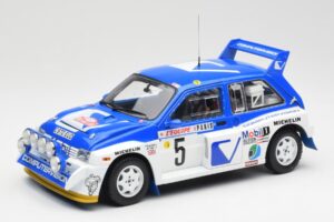MG Metro 6R4 #5 T. Pond / R. Arthur Rally Monte Carlo 1986 Sun Star 1:18 5537 Metalas