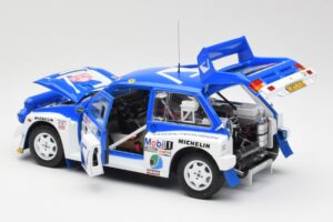 MG Metro 6R4 #5 T. Pond / R. Arthur Rally Monte Carlo 1986 Sun Star 1:18 5537 Metalas - nuotrauka 5 iš 8