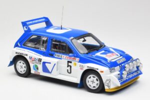 MG Metro 6R4 #5 T. Pond / R. Arthur Rally Monte Carlo 1986 Sun Star 1:18 5537 Metalas - nuotrauka 6 iš 8