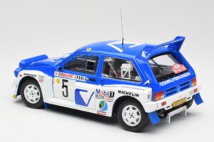 MG Metro 6R4 #5 T. Pond / R. Arthur Rally Monte Carlo 1986 Sun Star 1:18 5537 Metalas - nuotrauka 7 iš 8