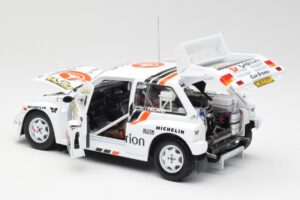 MG Metro 6R4 #8 P. Eklund / D. Whittock Rally Finland 1986 Sun Star 1:18 5536 Metalas - nuotrauka 5 iš 8