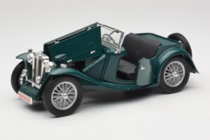 MG TC Midget Shires Green Road Legends 1:18 92468 Metalas - nuotrauka 2 iš 8