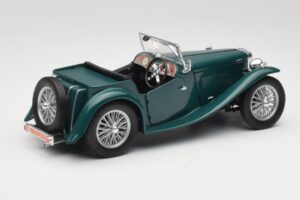 MG TC Midget Shires Green Road Legends 1:18 92468 Metalas - nuotrauka 3 iš 8