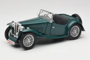 MG TC Midget Shires Green Road Legends 1:18 92468 Metalas