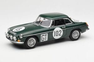 MGB GT Mk2 Nurburgring Žalias AUTOart 1:18 86781 Metalas