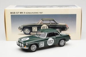 MGB GT Mk2 Nurburgring Žalias AUTOart 1:18 86781 Metalas - nuotrauka 8 iš 8