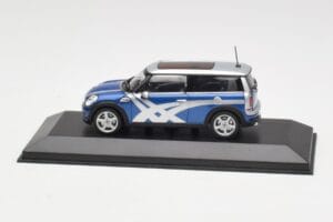 Mini Clubman R55 Cooper S Blue Metallic Onitsuka Tiger Minichamps 1:43 403138676 Metalas
