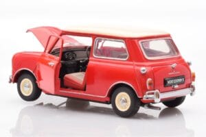 Mini Cooper 1275 S Raudonas Kyosho 1:18 8840 Metalas - nuotrauka 5 iš 8