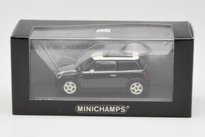 MINI Cooper R50 Juodas Minichamps 1:43 431138101 Metalas - nuotrauka 5 iš 5