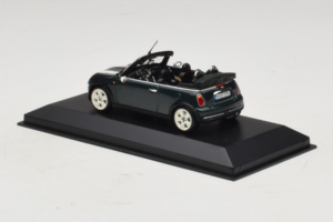 Mini Cooper Kabrioletas Žalias su Balta Juostele Minichamps 1:43 80420309093-R1 Metalas - nuotrauka 3 iš 5