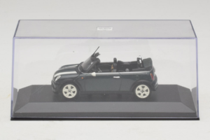 Mini Cooper Kabrioletas Žalias su Balta Juostele Minichamps 1:43 80420309093-R1 Metalas - nuotrauka 4 iš 5