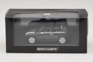 Mini Cooper Kabrioletas Žalias su Balta Juostele Minichamps 1:43 80420309093-R1 Metalas - nuotrauka 5 iš 5