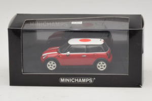 Mini Cooper Raudonas su Japonijos Vėliava Minichamps 1:43 80420309024-R1 Metalas - nuotrauka 5 iš 5