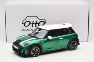 MINI Cooper F56 JCW British Racing Žalias Otto 1:18 OT1098 Derva - nuotrauka 6 iš 6