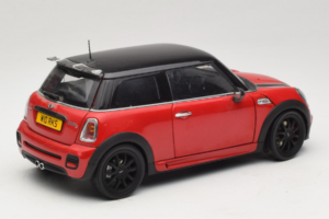 Mini Cooper John Cooper Works R56 Raudonas & Juodas Kyosho 1:18 80430419909 Metalas - nuotrauka 3 iš 8