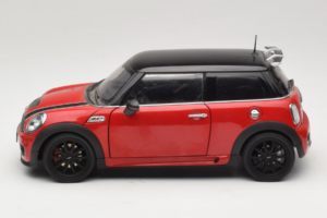 Mini Cooper John Cooper Works R56 Raudonas & Juodas Kyosho 1:18 80430419909 Metalas - nuotrauka 4 iš 8
