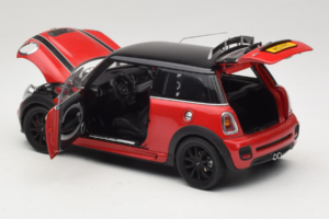 Mini Cooper John Cooper Works R56 Raudonas & Juodas Kyosho 1:18 80430419909 Metalas - nuotrauka 5 iš 8