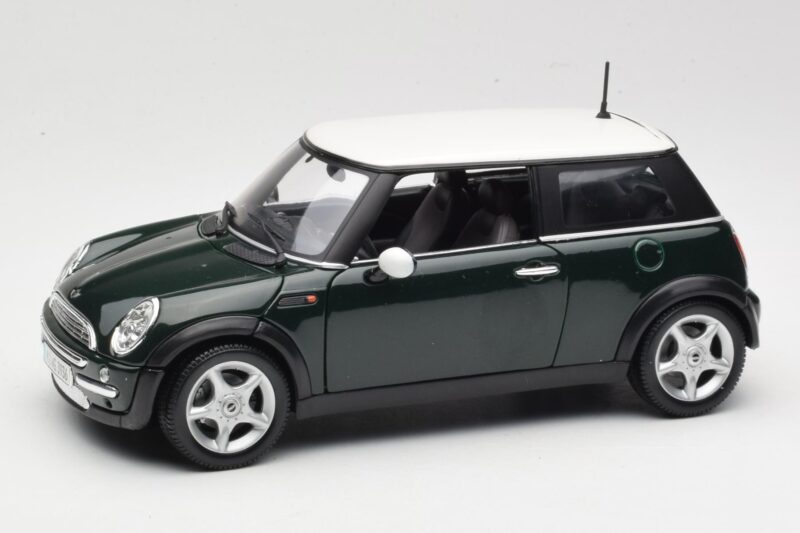 Mini Cooper Mk7 Žalias Maisto 1:18 7271336 Metalas