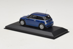 Mini Cooper One R50 Aero Mėlynas Minichamps 1:43 431138270 Metalas - nuotrauka 3 iš 4