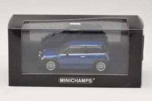 Mini Cooper One R50 Aero Mėlynas Minichamps 1:43 431138270 Metalas - nuotrauka 4 iš 4