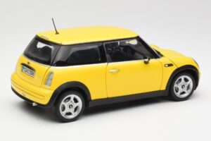 Mini Cooper One R50 Aerodinaminis Paketas Geltonas Kyosho 1:18 80430148553 Metalas - nuotrauka 3 iš 8