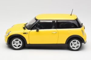 Mini Cooper One R50 Aerodinaminis Paketas Geltonas Kyosho 1:18 80430148553 Metalas - nuotrauka 4 iš 8