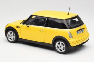 Mini Cooper One R50 Aerodinaminis Paketas Geltonas Kyosho 1:18 80430148553 Metalas - nuotrauka 7 iš 8