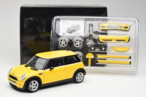 Mini Cooper One R50 Aerodinaminis Paketas Geltonas Kyosho 1:18 80430148553 Metalas - nuotrauka 8 iš 8