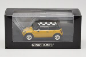 MINI One R50 Geltonas Minichamps 1:43 431138104 Metalas - nuotrauka 5 iš 5