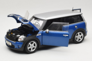 Mini Cooper S Clubman R55 Mėlynas & Sidabrinis Kyosho 1:18 80430421048 Metalas - nuotrauka 2 iš 8