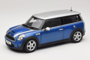 Mini Cooper S Clubman R55 Mėlynas & Sidabrinis Kyosho 1:18 80430421048 Metalas