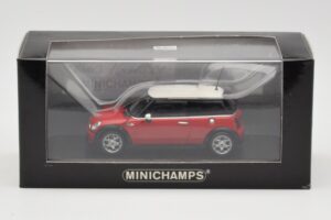 MINI Cooper S R53 Raudonas Minichamps 1:43 431138200 Metalas - nuotrauka 4 iš 5