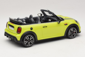Mini JCW Cabrio F57 Zesty Yellow C5H Otto 1:18 OT1303 Derva - nuotrauka 2 iš 6