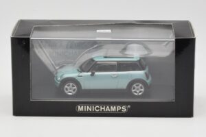 Mini One R50 Šviesiai Žalia Su Šviesiai Žaliu Stogu Minichamps 1:43 MINI003 Metalas - nuotrauka 4 iš 4