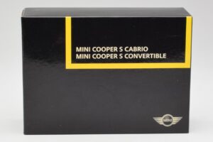 Mini Cooper S R57 Kabrioletas Juodas Minichamps 1:43 80422148818 Metalas - nuotrauka 2 iš 4