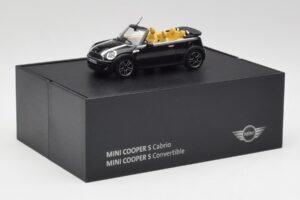 Mini Cooper S R57 Kabrioletas Juodas Minichamps 1:43 80422148818 Metalas - nuotrauka 4 iš 4