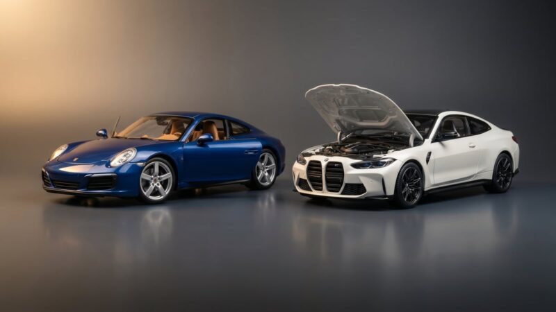 Minichamps ar AUTOart: kuris 1:18 vertas pirkti?