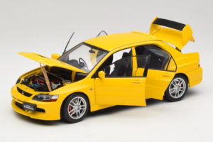 Mitsubishi Lancer Evolution IX GSR Geltonas AUTOart 1:18 77192 Metalas - nuotrauka 2 iš 8